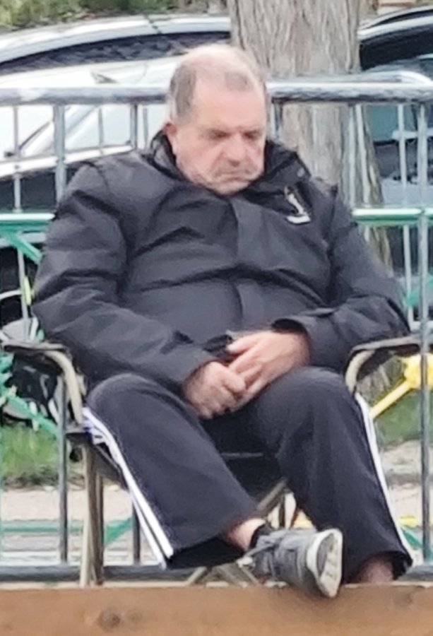 le président songeur