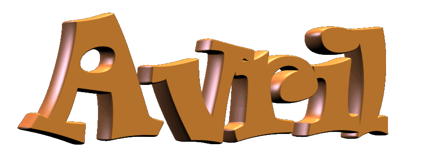 extrait calendrier du CD 31 "AVRIL"